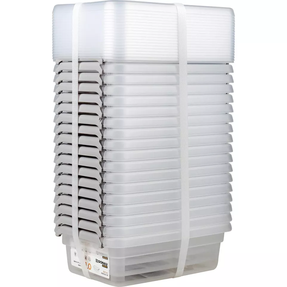 DONAU Home opbergdoos, 1 liter,...