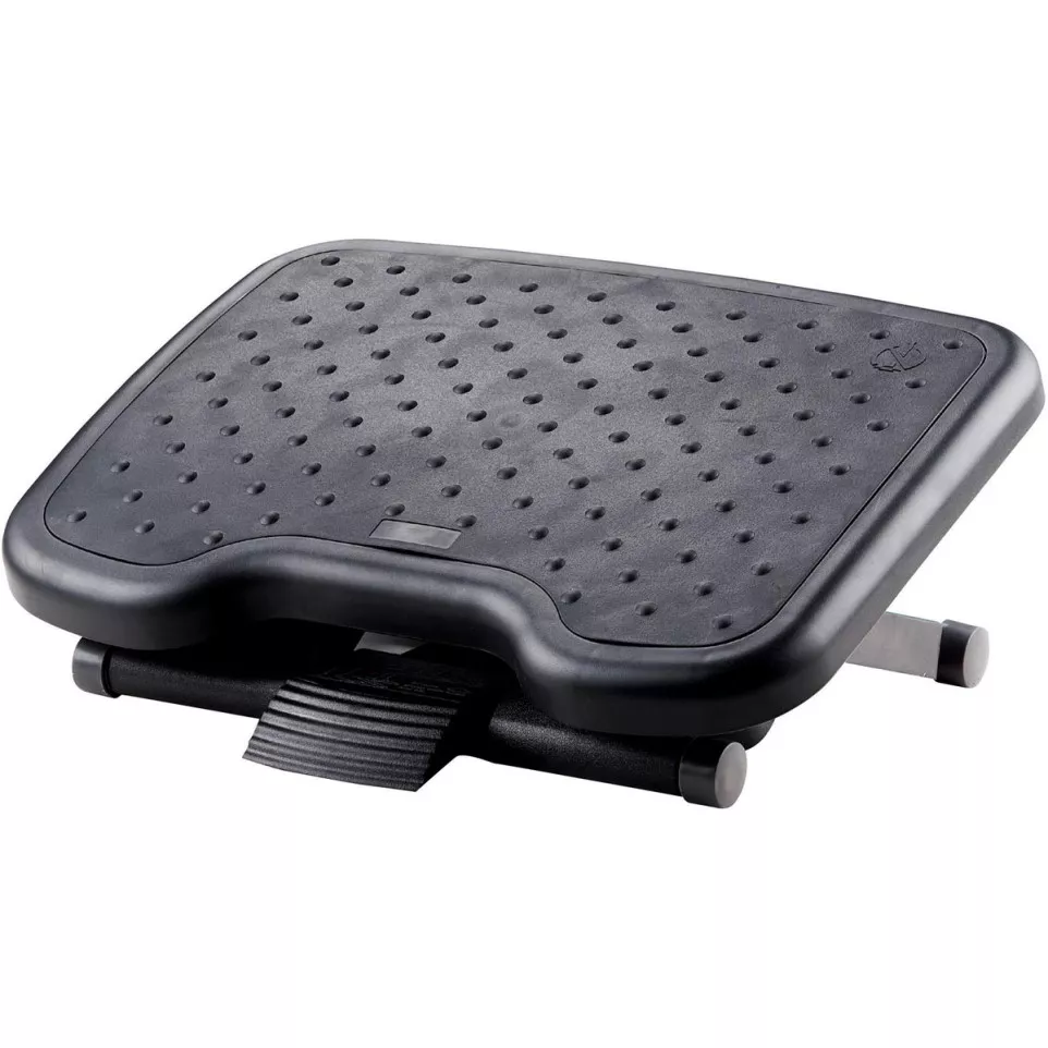 Q-Connect Footrest with Rubber Mat...