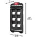Plaque de montage compacte Packout Milwaukee / pce