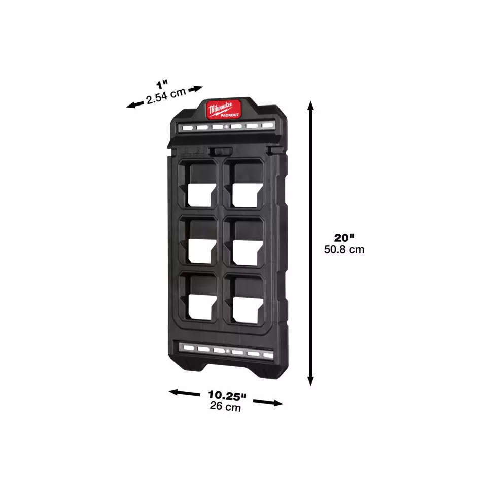 Plaque de montage compacte Packout...