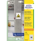 Avery étiquettes en papier adhésives extra fortes, ft 45,7 x 21,2 mm, paquet de 960 étiquettes
