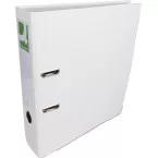 Q-Connect Lever Arch File A4 Cardboard Covered with Polypropylene 8 cm Spine White
