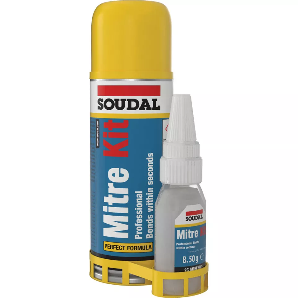 Soudal Mitre Kit Cyanoacrylate Super...