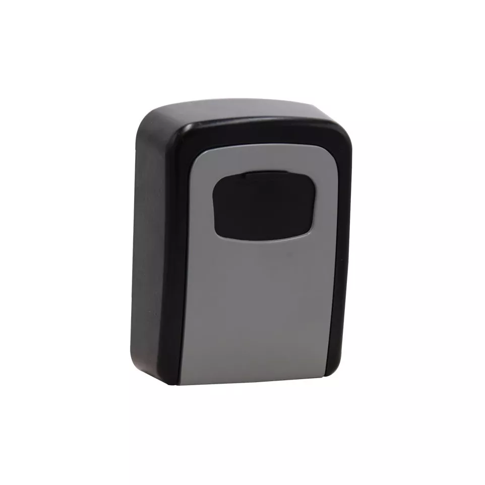 Key lock box with combination lock...