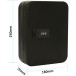 Key Cabinet with Combination Lock for 48 Keys Black