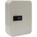 Key cabinet with combination lock for 48 keys white