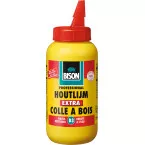 Bison houtlijm Extra, wit, flacon van 250 gram