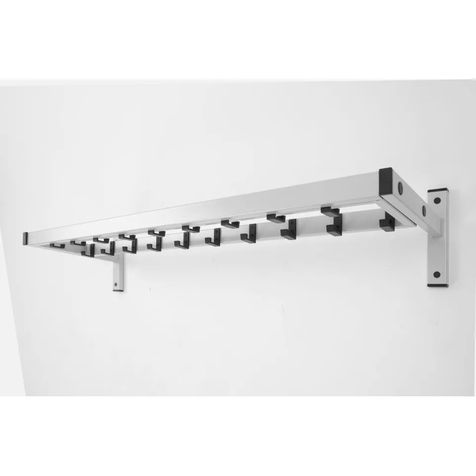 V-part wall-mounted coat rack Safe...