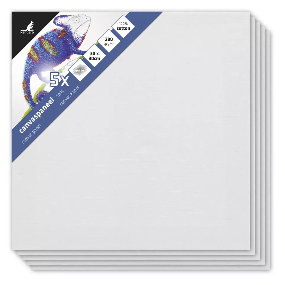 Kangaro Canvas Sheet 30 x 30 cm Pack...