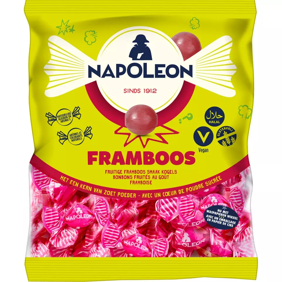 Napoleon bonbons framboise, sachet de...