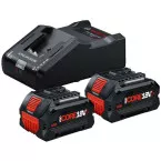 Bosch EXPERT EXBA 18V-40 Kit - Charger + 2 Batteries 4.0 Ah /pc