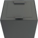 V-Part flap lid for modular waste bin 85L and 90L dark grey