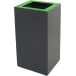V-Part lid for modular waste bin 85L and 90L green