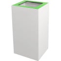 V-Part lid for modular waste bin 85L and 90L green