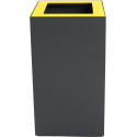 V-Part top voor modulaire afvalbak 85 l en 90 l, geel