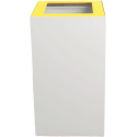 V-Part top voor modulaire afvalbak 85 l en 90 l, geel