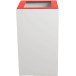 V-Part top voor modulaire afvalbak 85 l en 90 l, rood