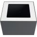 V-Part couvercle pour poubelle modulaire 85 l et 90 l, blanc