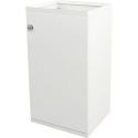 V-Part modular trash can with door and bag holder 85 L white