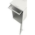 V-Part modular trash can with door and bag holder 85 L white
