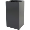 V-part modulaire afvalbak 90 l, grijs
