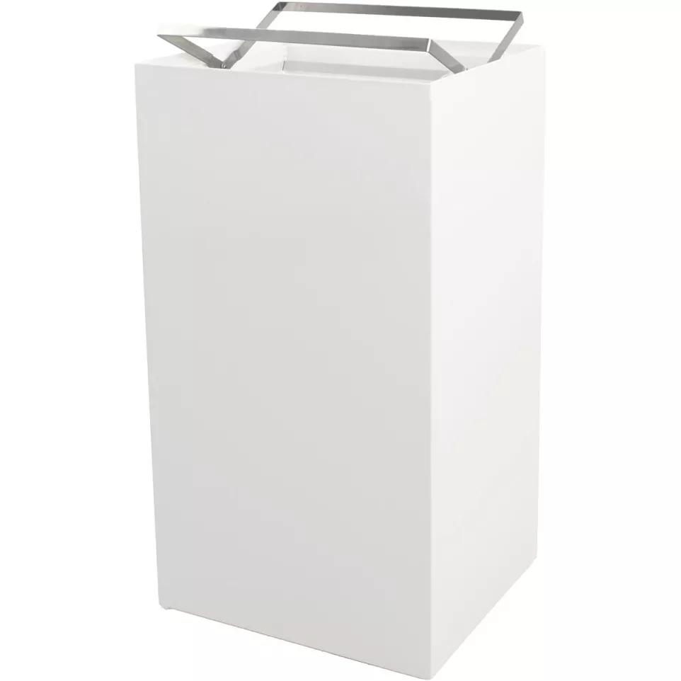 V-Part Modular Trash Can 90L, White