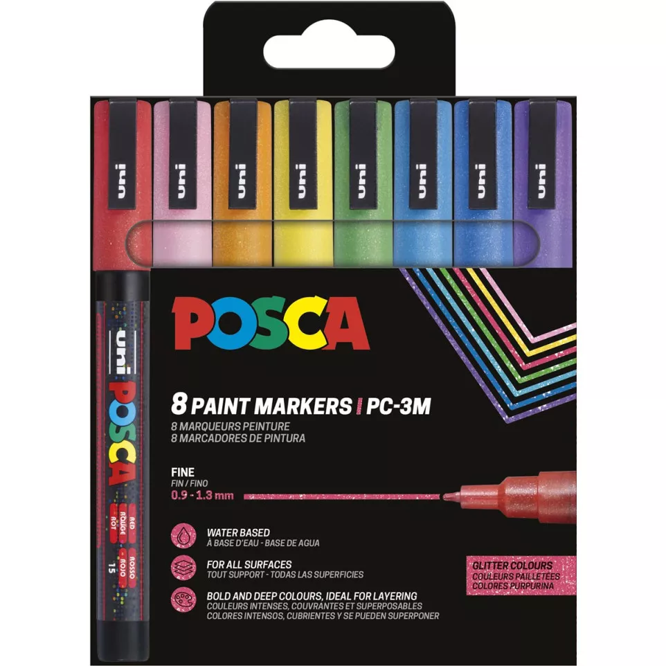 Uni POSCA marqueur peinture PC-3ML,...