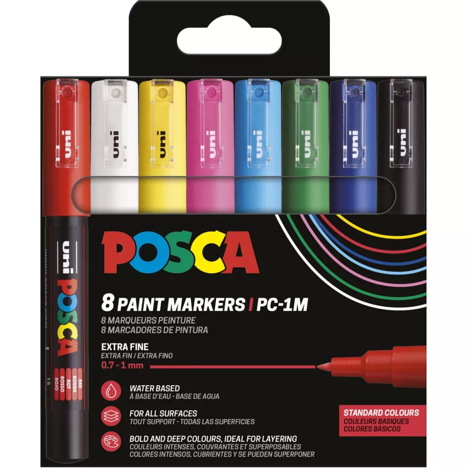 Uni POSCA marqueur peinture PC-1MC,...