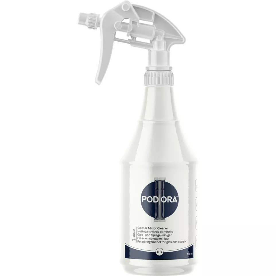 PodOra nettoyant de virtres spray flacon