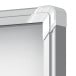 Nobo Premium Plus binnenvitrine, draaideur met slot, magnetisch, 8 x A4