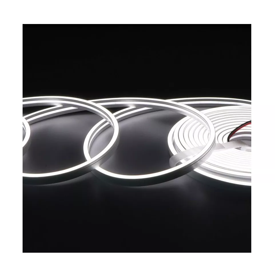 LED Neon Flex 4x8mmx25m 24V koel wit...