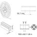 LED Neon Flex 4x8mmx25m 24V Cool White 6.2W/m 580lm/m IP20 / 25m