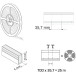 LED Neon Flex 4x8mmx25m 24V blanc neutre 6,2W/m 580lm/m IP20 / 25m