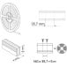 LED Neon Flex 4x8mmx5m 24V Warm White 6.2W/m 580lm/m IP20 / 5m