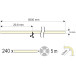 LED COB Slim 5mx5mm 24V DC blanc neutre  11W/m 1100lm/m IP20 / 5m