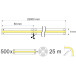 Premium COB LED Strip 25m x 8mm 24V Cool White 13W/m 1220lm/m IP20 / 25m