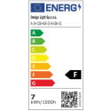 LED COB Premium 5mx8mm 24V koel wit 13W/m 1180 lm/m IP20 / 5m