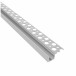 DEOLINE K Architectural Anodized Aluminum LED Profile with Opal Cover / 3m