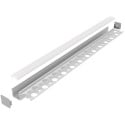 Ledprofiel DEOLINE K architecturaal geanodiseerd aluminium+opalen afdekking / 3m
