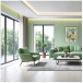 Ledprofiel DEOLINE K architecturaal geanodiseerd aluminium+opalen afdekking / 3m