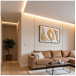 DEOLINE K Architectural Anodized Aluminum LED Profile with Opal Cover / 3m