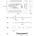 STEP Stair Controller 10A Max 16 Steps LED 12V-24V IP20 / pce