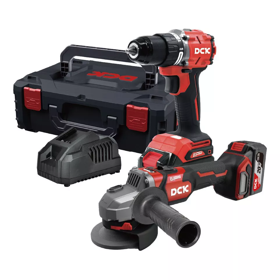 20V Drill/Grinder Combo Kit - 2 x 4Ah...