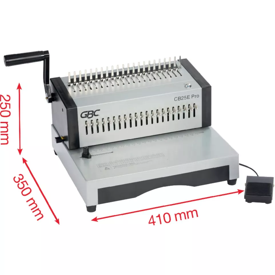 GBC CB25E Pro CombBind Electric Punch...