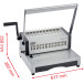 GBC CB25 Pro Heavy Duty Manual Punch and Comb Binding Machine 500 Sheets