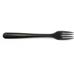 Folia fourchette, réutilisable, en CPLA, 19 cm, noir, paquet de 50 pièces