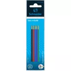 Schneider recharge stylo bille Take 4, couleurs assorties, étui de 5 pièces