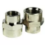 Nipple Fitting 3/8\" Female x 1/2\" Female / PC