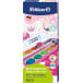 Pelikan verfdoos 735/K12, glitter roze, 12 napjes