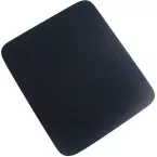 Q-CONNECT muismat, economy, ft 22 x 33 cm , zwart